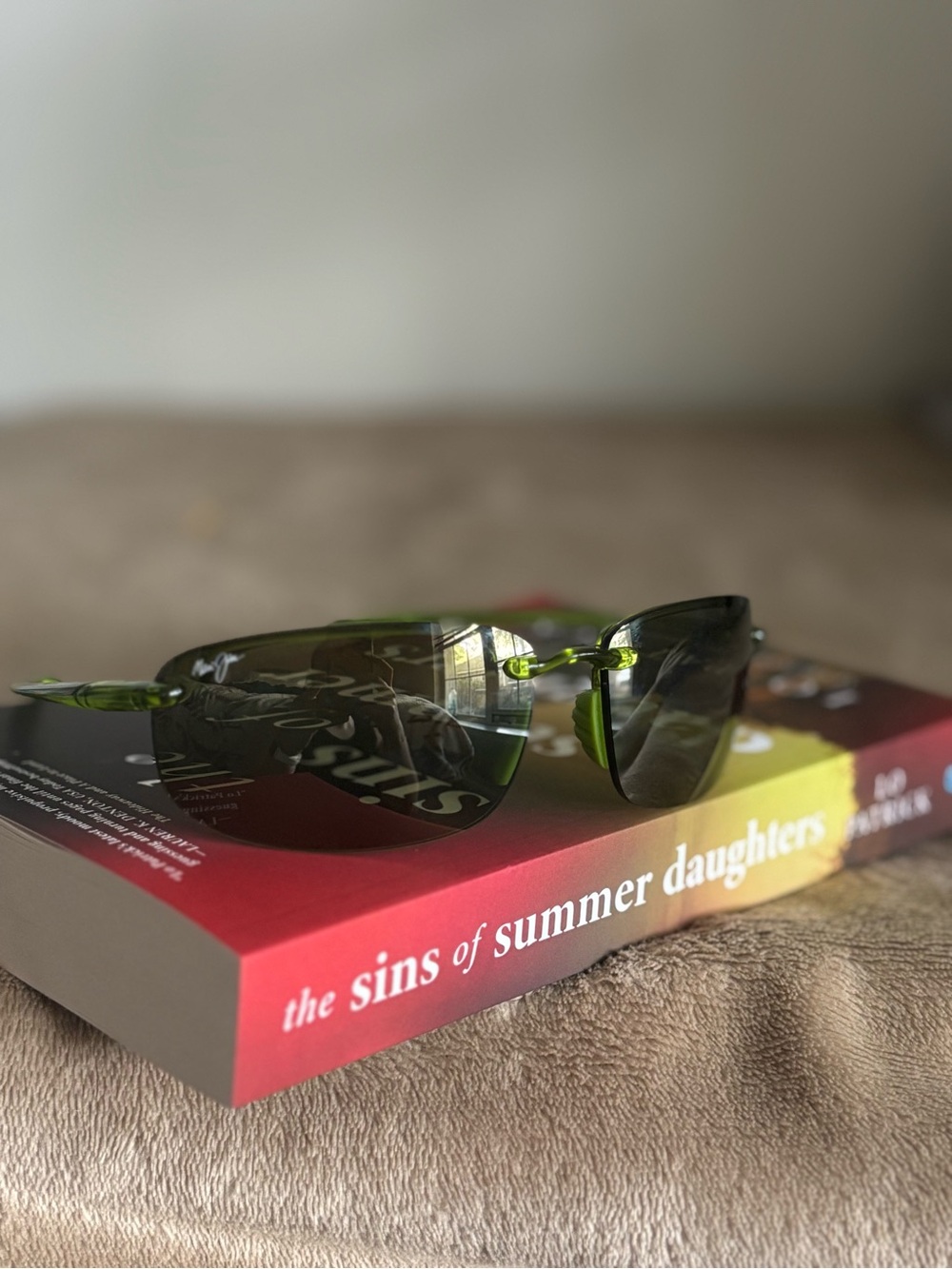 Maui Jim HO’OKIPA Sunglasses - Light Green